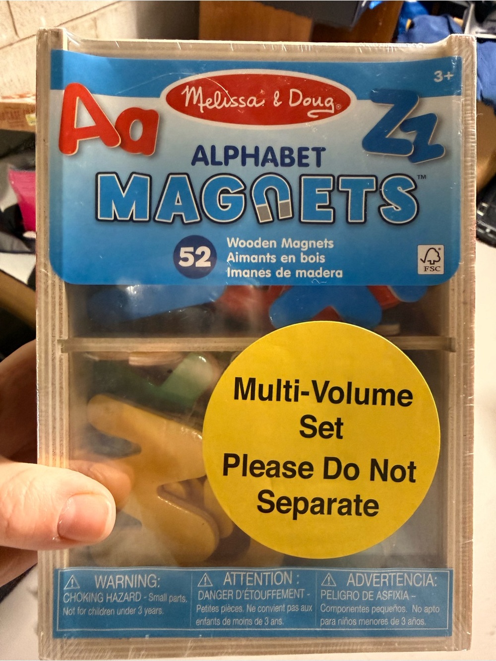 Melissa & Doug- Alphabet and Number Magnets- Multi Set- NEW- UNSEALED!!